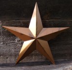 120″ Amish Made Rustic Barn Star