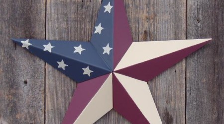 solid olde glory amish made barn star