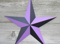 32 Inch Nautical Barn Star – Painted Nautical Star on Galvanized Heavy Duty Metal