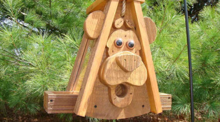 Bear Bird Feeder