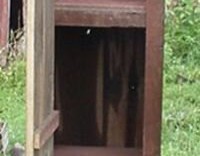 Reclaimed Barnwood Outhouse Cupboard Cabinet (Pick-Up-Only)