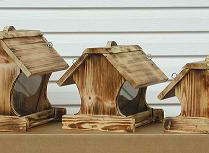 Amish Handcrafted Small Hanging Feeder