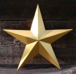 53″ Solid Amish Made Barn Star