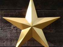 53″ Solid Amish Made Barn Star