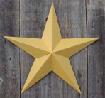 6″ Solid Amish Made Barn Star