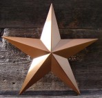 3″ Solid Amish Made Barn Star