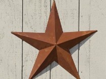 10″ Rusty Barn Star