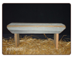 Doll Furniture – Barnwood Doll Shaker Bench