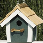 Cedar Roof Birdhouse