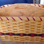 Double Magazine Basket with divider