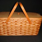 Large  Picnic Basket with Pie Divider Tray